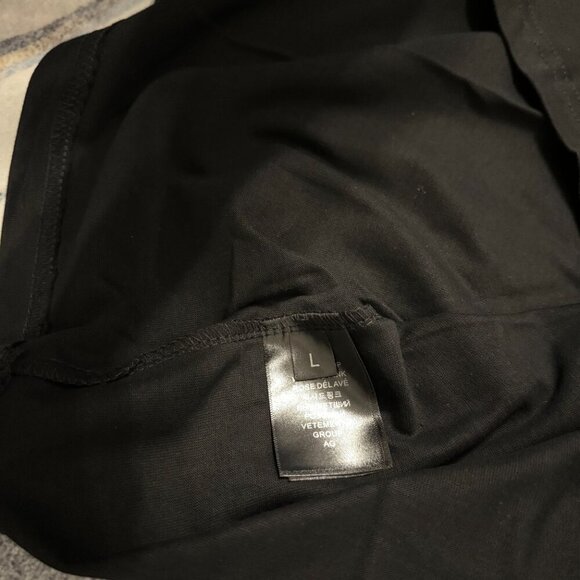 VETEMENTS Black My Name Is Vetements T Shirt Mens Size Large - Picture 4 of 4